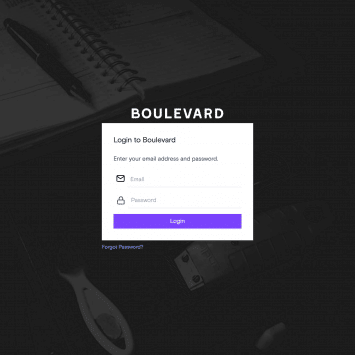 Boulevard Login