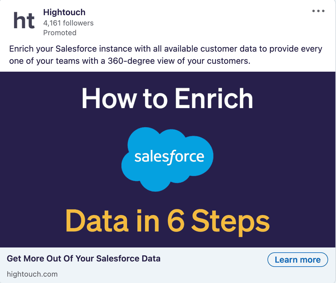Hightouch LinkedIn Ads 2