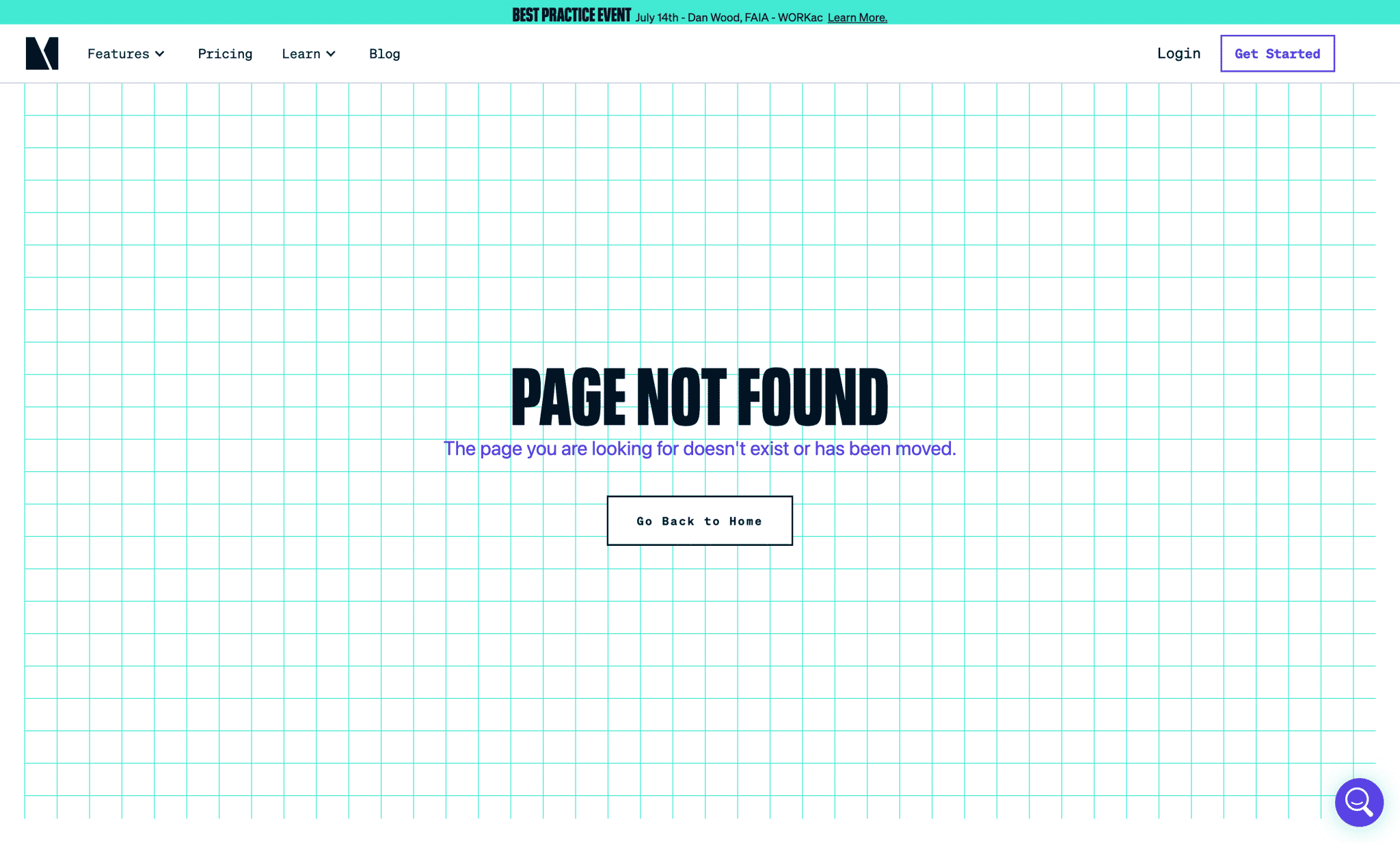 Monograph 404 Page Not Found