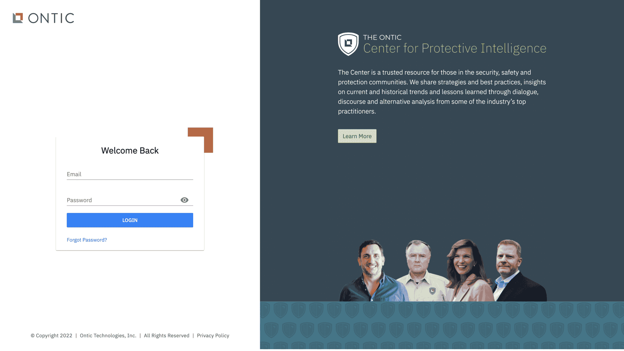 Ontic Login