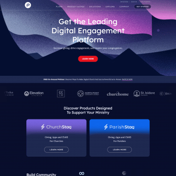 Pushpay Homepage
