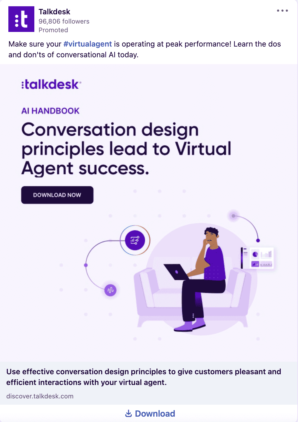 Talkdesk LinkedIn Ads 2