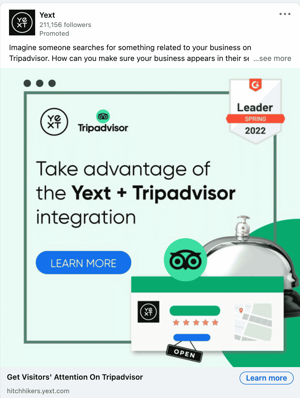Yext LinkedIn Ads 2