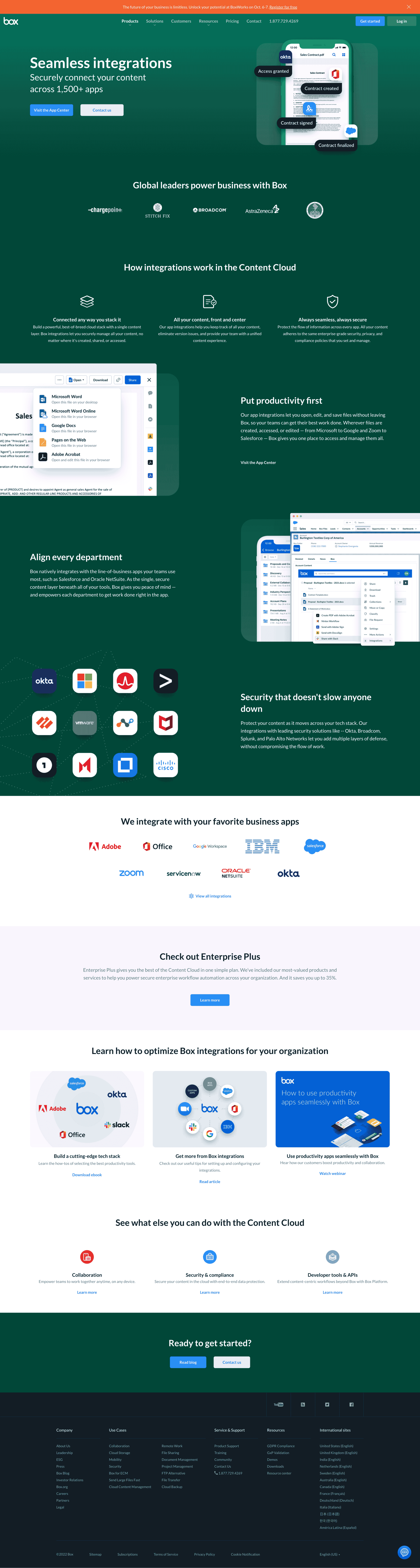 Box Integrations