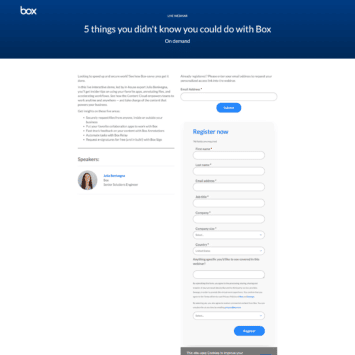 Box Webinar