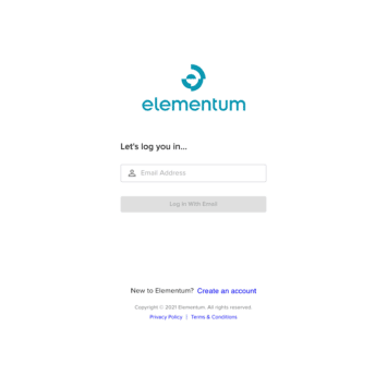 Elementum Login