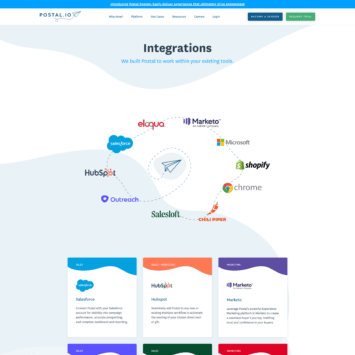 Postal.io Integrations