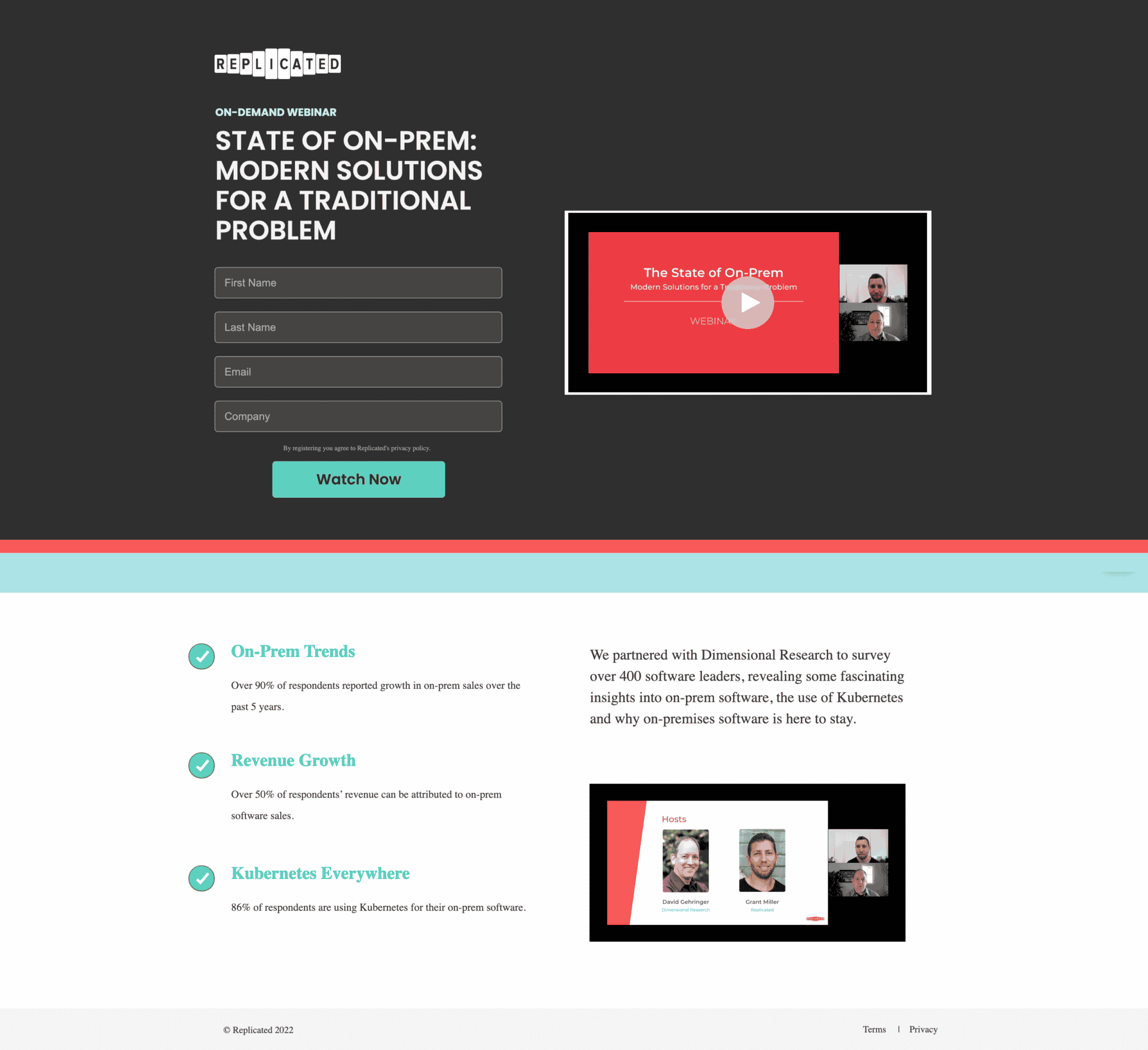 Replicated Webinar