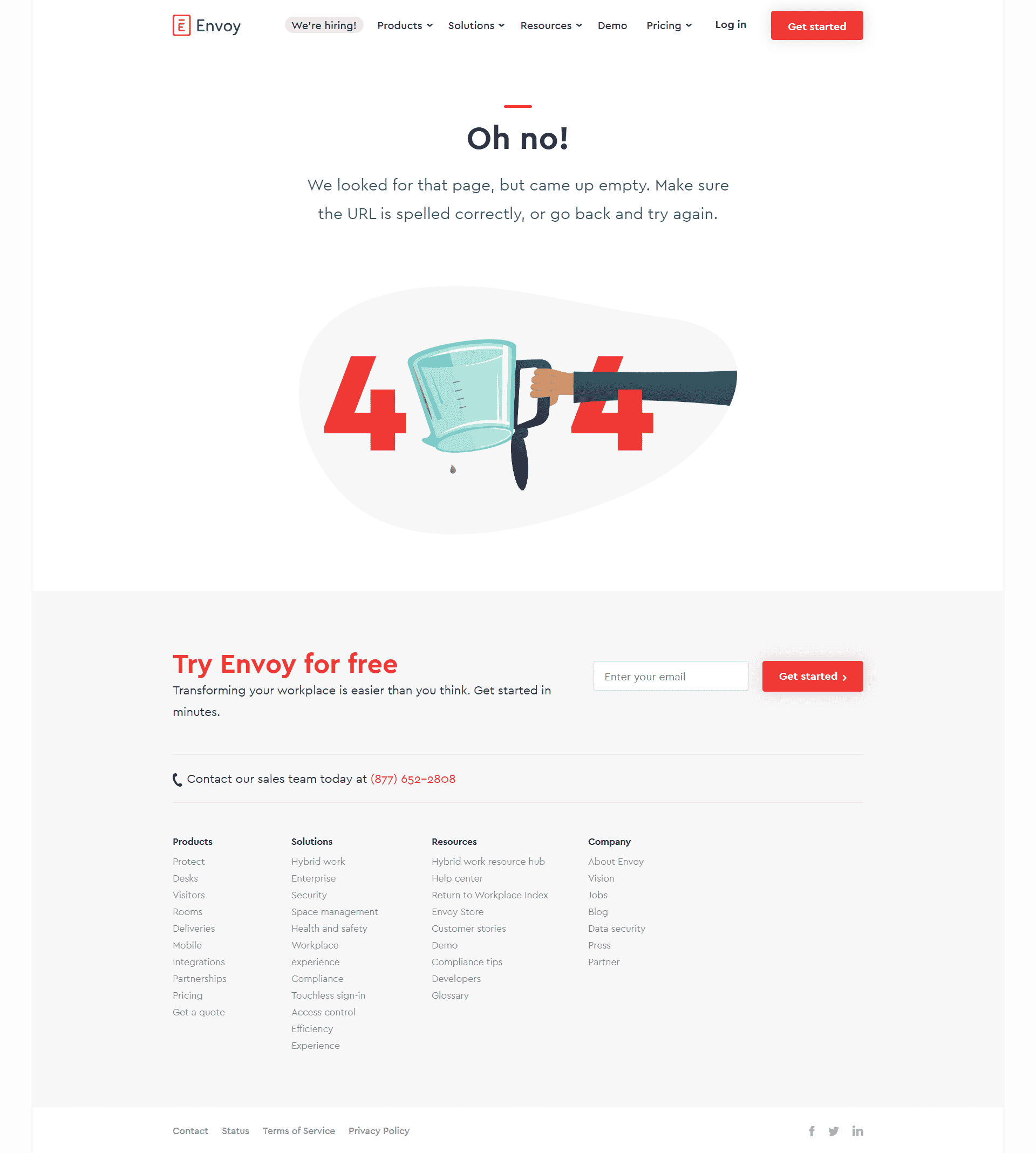 Envoy 404 Page Not Found