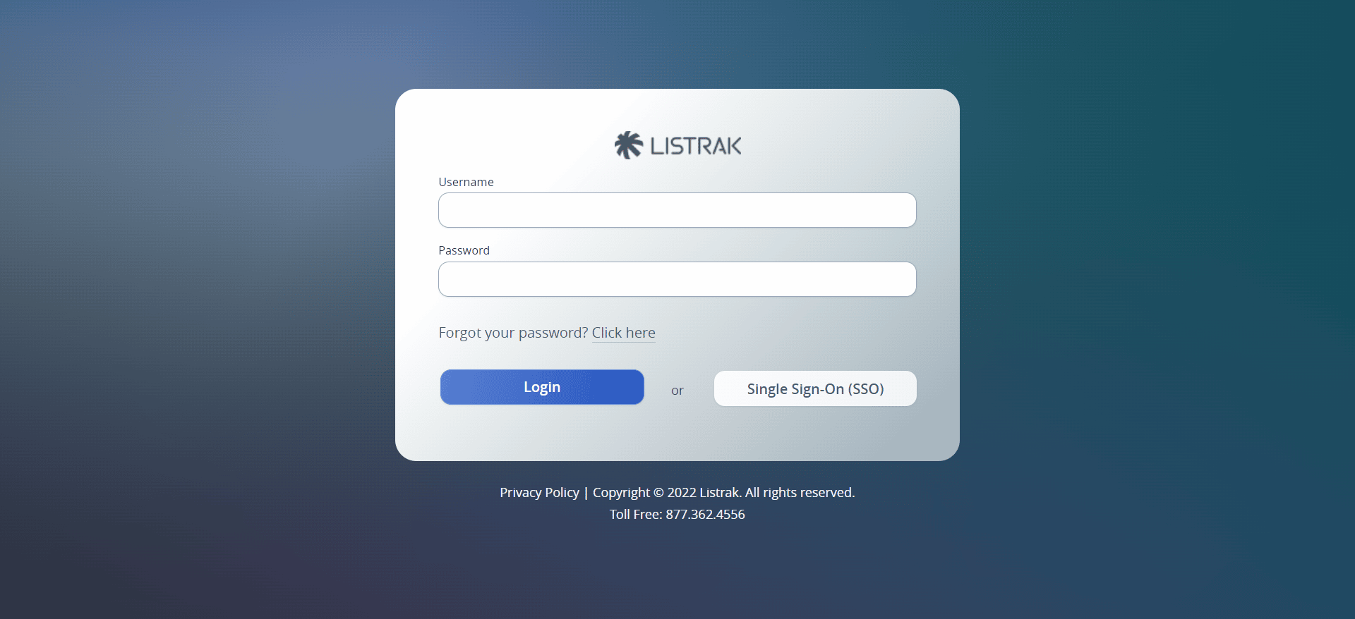 Listrak Login