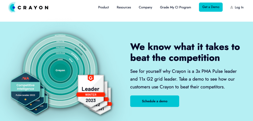 Crayon, a competitor analysis tool to automate data collection