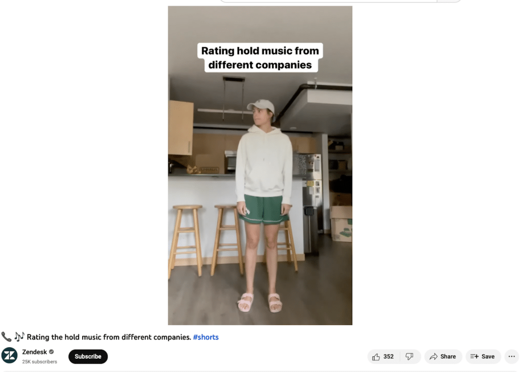 Zendesk Youtube Shorts