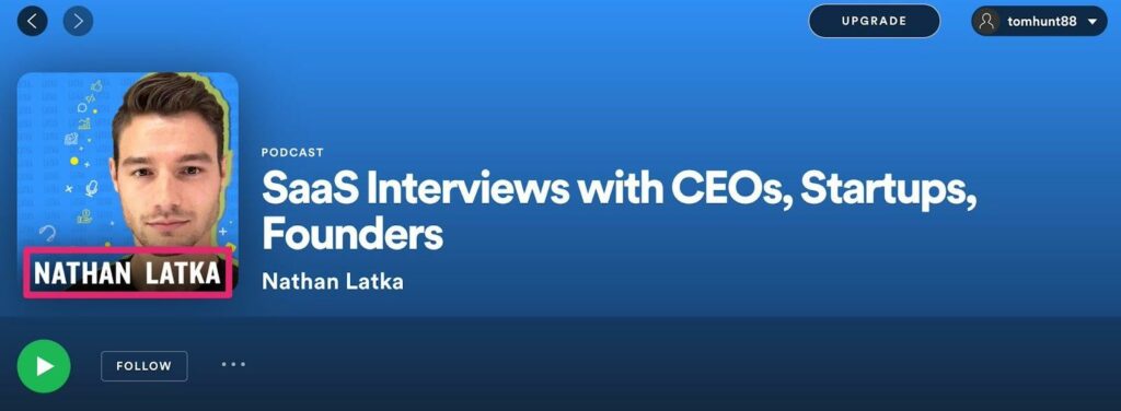 SaaS interviews with CEOs, Startups, Founders, by Nathan Latka