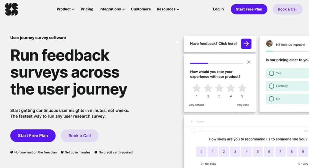 Survicate measures feedback across the customer journey