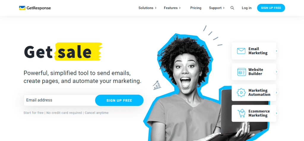 GetResponse, an Email Marketing Automation Tool