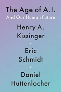 The Age of AI book cover — Kissinger, Schmidt, Huttenlocher