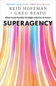Superagency book cover — Reid Hoffman and Greg Beato